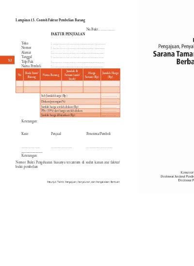 Detail Contoh Faktur Pembelian Barang Koleksi Nomer 47