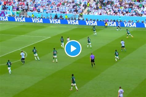 Piala Dunia Live Streaming Babak Argentina Vs Arab Saudi Di