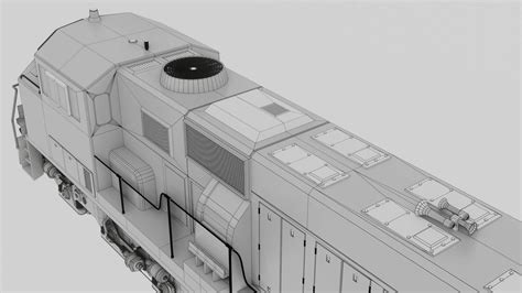 Locomotive - 3D Model by Agungkuncoro