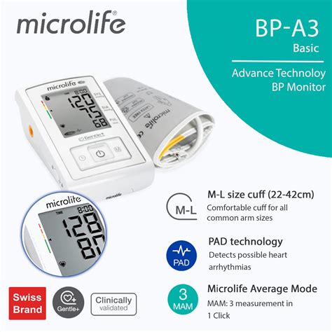 Microlife Blood Pressure Measuring Machine Bp A Basic Microlife