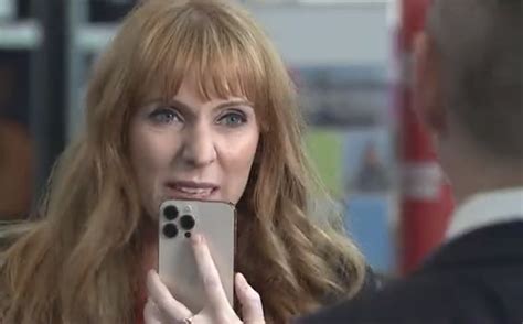 'She never rings me': Angela Rayner interrupted by mother's phone call ...