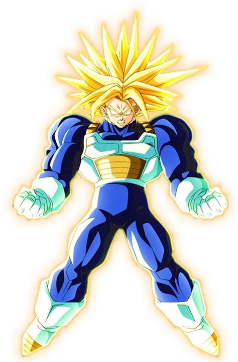 Super Saiyan Grade 3 Trunks Render By Princeofdbzgames On Deviantart In