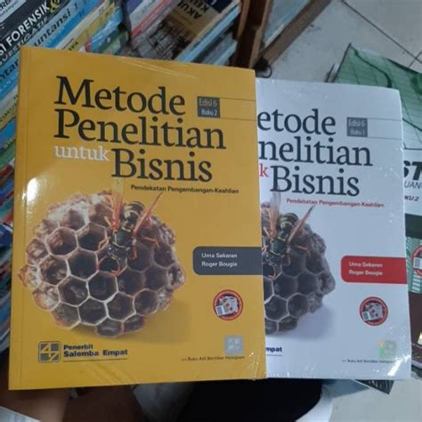 Jual Metode Penelitian Untuk Bisnis Buku 1 Dan 2 Edisi 6 By Uma Sekaran Shopee Indonesia