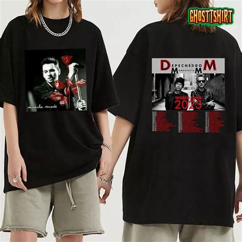 Vintage Depeche Mode Memento Mori Tour 2023 Two Sides Shirt