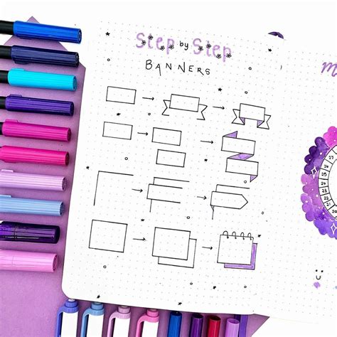 Best Bullet Journal Banner Ideas For