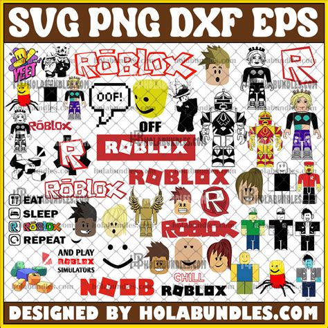 Roblox Bundle Svg Roblox Svg Bundle Roblox Font Roblox Svg Roblox