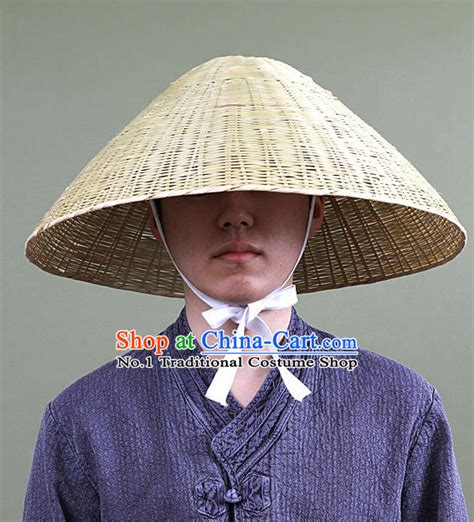 Traditional Korean Ancient Bamboo Hat For Men