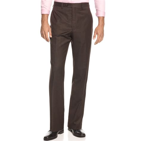 Lyst Lauren By Ralph Lauren Dress Pants Flannel Flat Front Dress