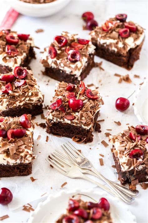 Black Forest Brownies Sugar Salt Magic