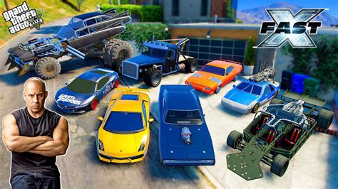 Gta 5 Stealing Fast X Fast And Furious Movie Cars With Franklin Gta