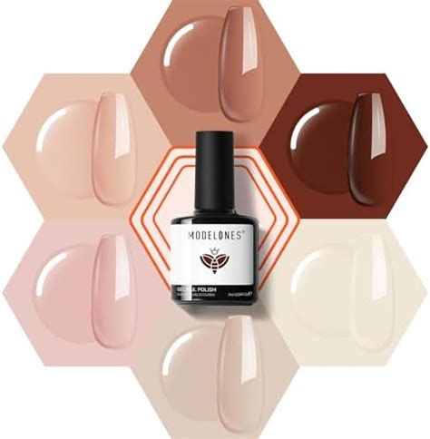 Amazon Beetles Pink Gel Nail Polish Set Colors Pink Gel Polish Nail Kit Red Nude Pink