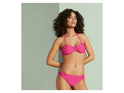 Damen Bikini Oberteil Mit Neckholdertr Ger Lidl