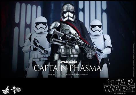 Hot Toys STAR WARS THE FORCE AWAKENS Captain Phasma Action Figure GeekTyrant
