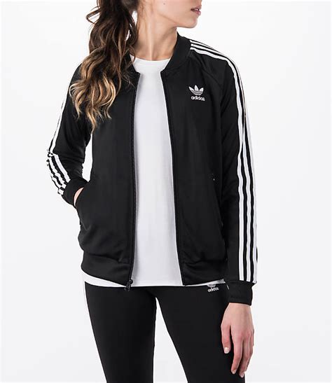 Womens Adidas Originals Superstar Track Jacket Finish Line