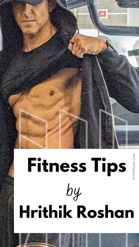 Fitness Tips By Hrithik Roshan Gym Motivation Inspirational Quotes