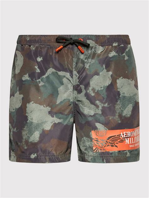 Aeronautica Militare Badeshorts Bw Ct Bunt Regular Fit Modivo De