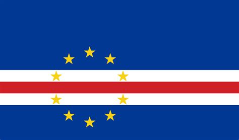 Flag of Cape Verde 🇨🇻, image & brief history of the flag