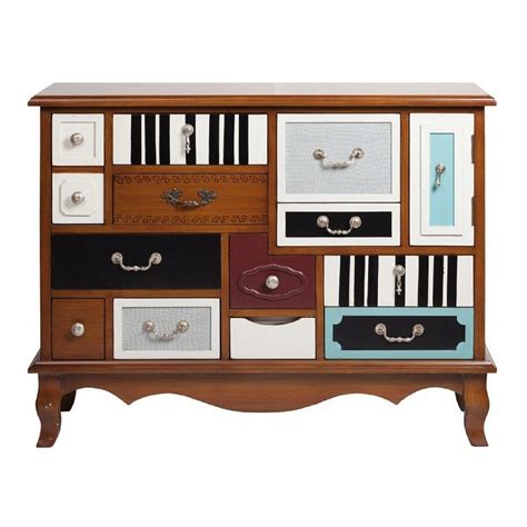 Модный дизайнерский комод: Комод деревянный разноцветный Maestro ...
