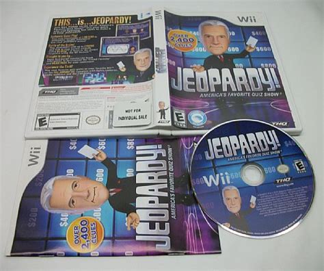 Jeopardy, Wii game Used