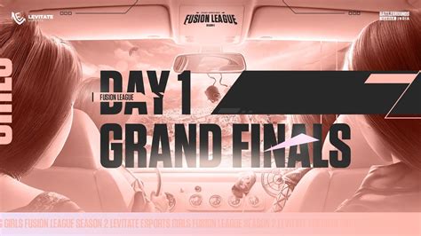 LEVITATE GIRLS FUSION LEAGUE S2 GRAND FINALS DAY 1 Bgmi