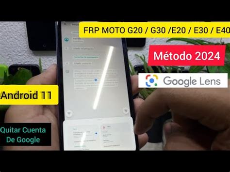 Eliminar Cuenta De Google Motorola G Frp Nuevo M Todo Febrero