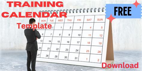 Training Calendar Template Template Care