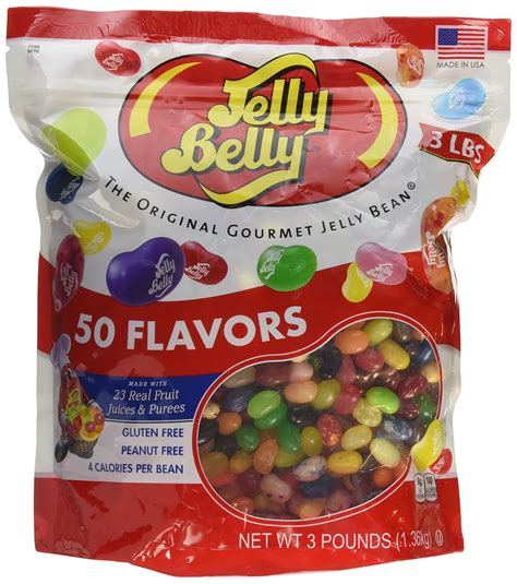 Amazon.com : Jelly Belly Jelly Beans, 3 lb : Grocery & Gourmet Food