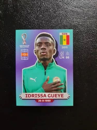 Figurita Mundial Qatar 2022 Azul Europea Idrissa Gueye En Venta En