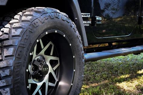 HD OFF ROAD GRIDLOCK Wheels Satin Black With Machined Face Rims