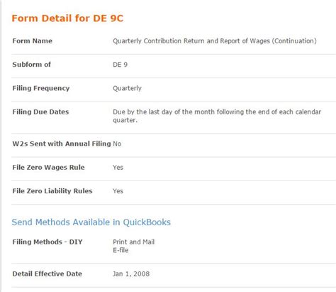 Quickbooks Payrolls Edd Quarterly Payroll Forms