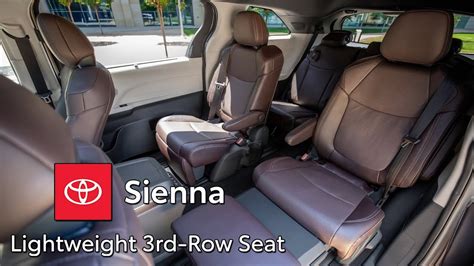 Toyota Sienna Cargo Space Behind 3rd Row