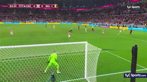 Croacia Vs B Lgica El Cabezazo De Romelu Lukaku