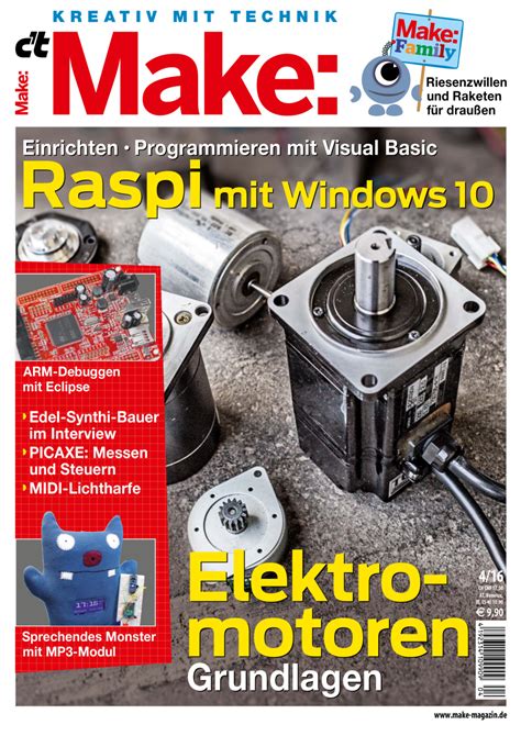 Titelseite Make Magazin Heise Magazine