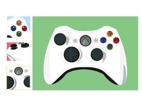 12 Xbox Controller Vector Images Xbox 360 Controller Xbox One