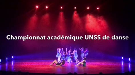 Championnat académique UNSS de danse YouTube