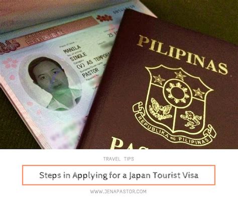 Updated 2017 Steps In Applying For A Japan Tourist Visa Philippines