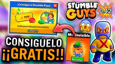 Stumble Guys Cómo conseguir el Pase de Batalla Premium completamente