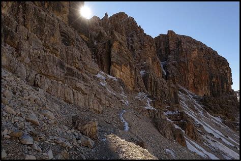 Bei Sonnenschein ist das Geröll halb so wild Fotos hikr org