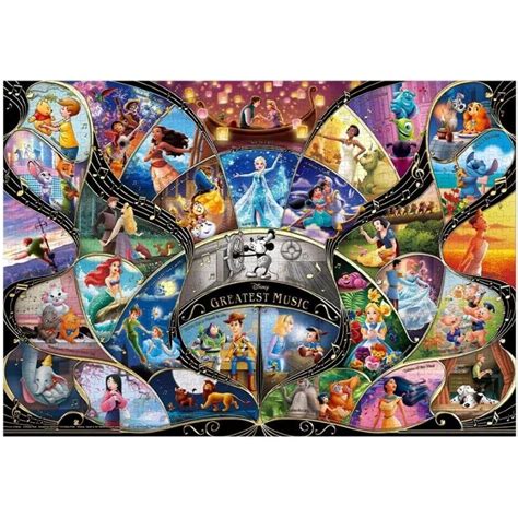 ジグソーパズル 1000ピース ディズニー Disney Greatest Music 51x735cm D 1000 872テンヨー