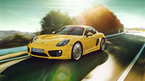 Télécharger le fond d écran Porsche Cayman HD 1366x768