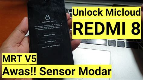 Redmi Mi Account Remove Mrt Dongle Xiaomi Note Ru