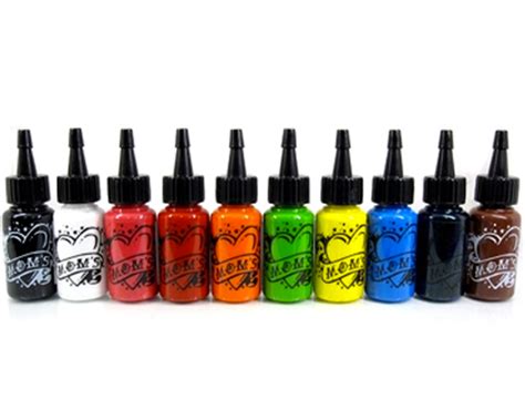 Millennium 10 Pack Set Moms Ink Tattoo Inks Worldwide Tattoo Supply