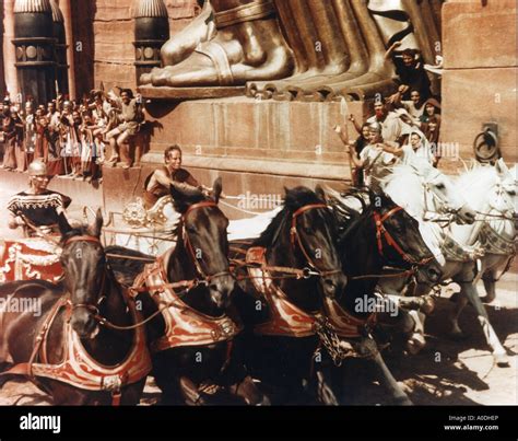 BEN HUR 1959 MGM película con Charlton Heston Fotografía de stock Alamy