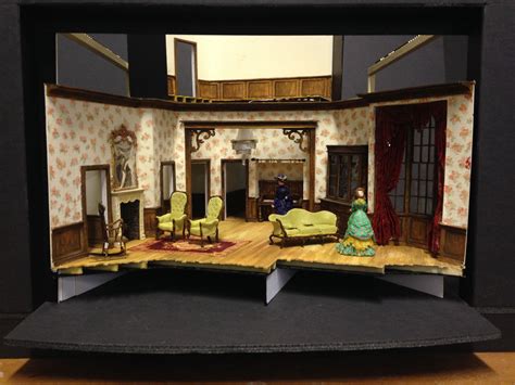 1 25 Model For Henrik Ibsen S A Doll S House Based On The Playhouse