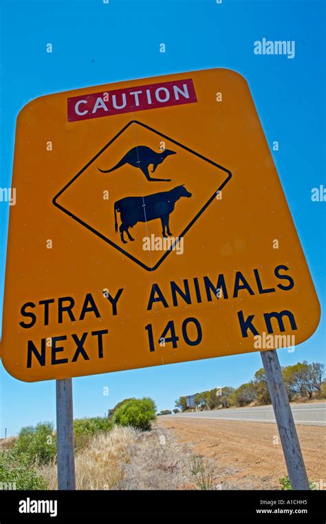 Road signs Australia Stock Photo - Alamy