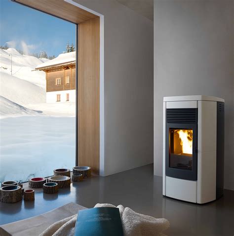 Stunning Contemporary Pellet-Burning Stoves, Energy-Efficient Designs