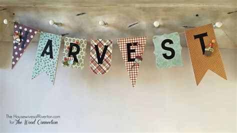 Fall Harvest Banner and Giveaway - Creative Housewives