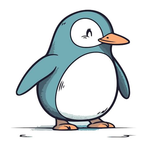 Pinguin De Dessin Anim Illustration Vectorielle D Un Mignon Pingouin