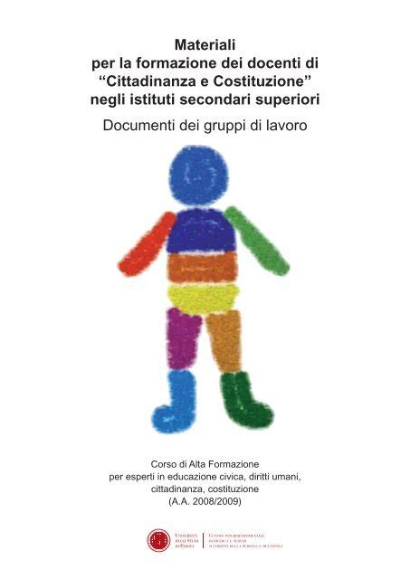 Corso Di Alta Formazione Per Esperti In Educazione Civica Diritti