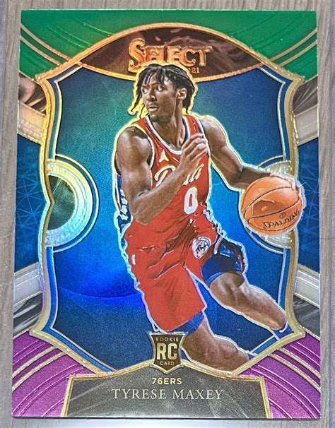 Yahoo オークション Tyrese Maxey 2020 21 Panini Select ルーキーカ